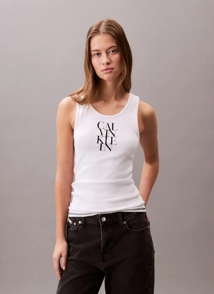 كالفن كلاين جينز Logo Tank Top