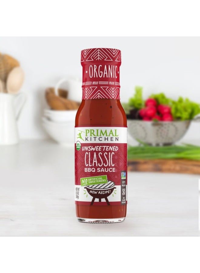 Primal Kitchen Organic Unsweetened Classic BBQ Sauce - No Added Sugar, 241gm (8.5oz) - Image 5