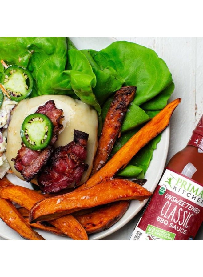 Primal Kitchen Organic Unsweetened Classic BBQ Sauce - No Added Sugar, 241gm (8.5oz) - Image 4