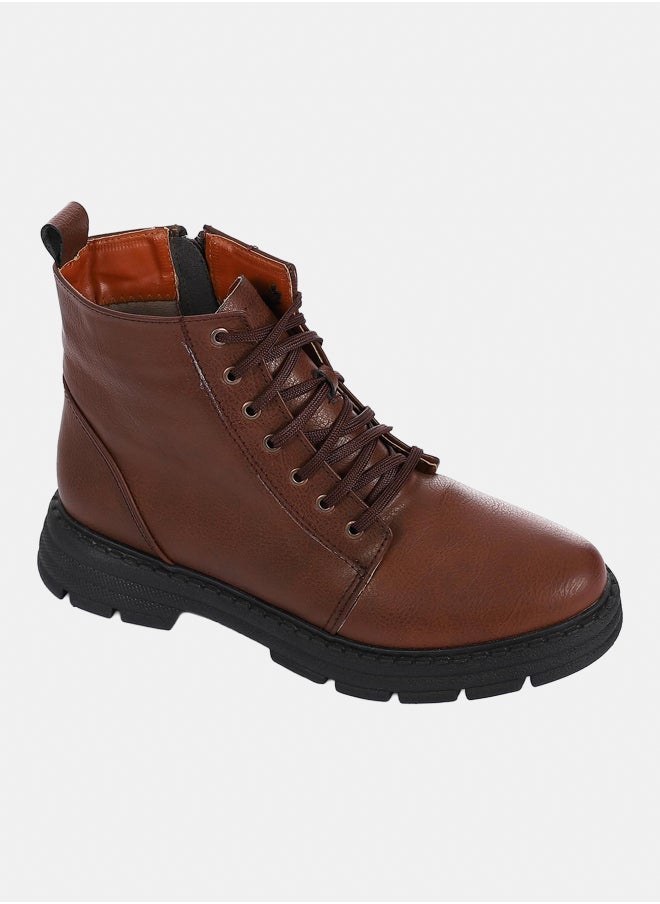 XO Style - Leather Ankle Boot - Image 1