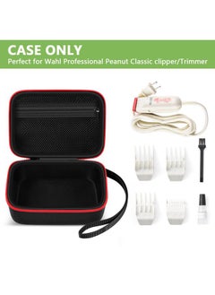 ALKOO Case for Wahl Professional Peanut Classic Clipper/Trimmer #8685, 8655-200, 8081, 8035 and Attachment Clippers Comb Blade Accessories- Black  - Image 2