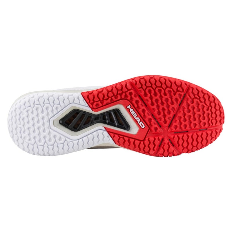 HEAD Motion Pro Men's Pickleball Shoe, White/Red, 10 - Image 3