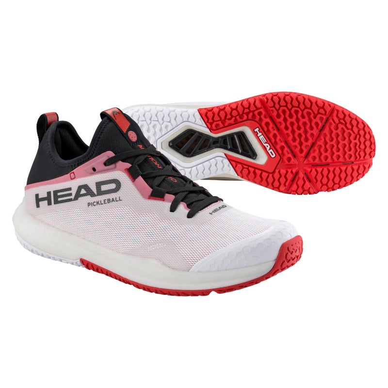 HEAD Motion Pro Men's Pickleball Shoe, White/Red, 10 - Image 5