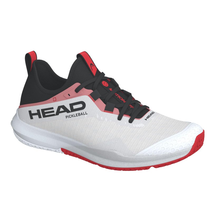 HEAD Motion Pro Men's Pickleball Shoe, White/Red, 10 - Image 4