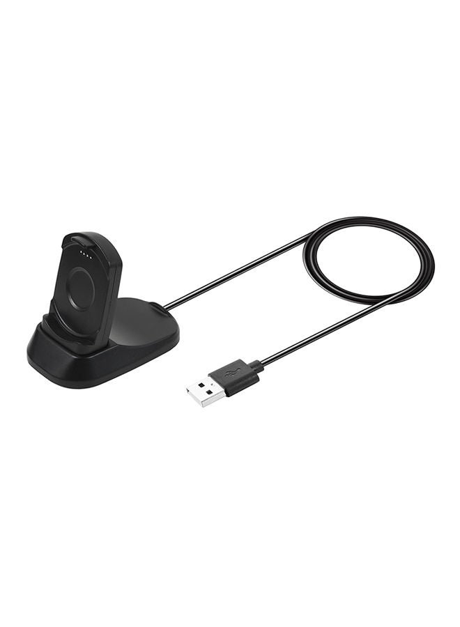 NIBEMINENT 1m/3.3ft Smart Watch Charging Sync Data Cable Portable Fast Charger Magnetic USB Seat Wire Cord for TicWatch Pro Intelligent Watches  - Image 1