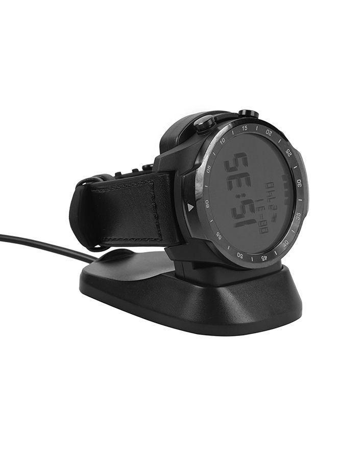 NIBEMINENT 1m/3.3ft Smart Watch Charging Sync Data Cable Portable Fast Charger Magnetic USB Seat Wire Cord for TicWatch Pro Intelligent Watches  - Image 2