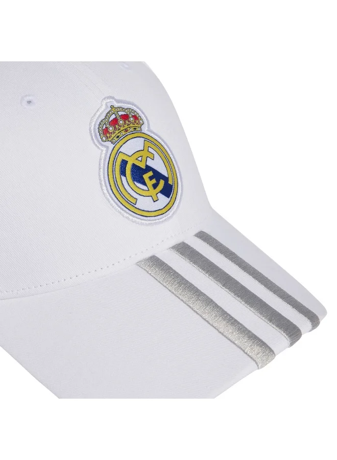 Adidas Real Bb Cap U White Football/Soccer Headwear For Unisex
