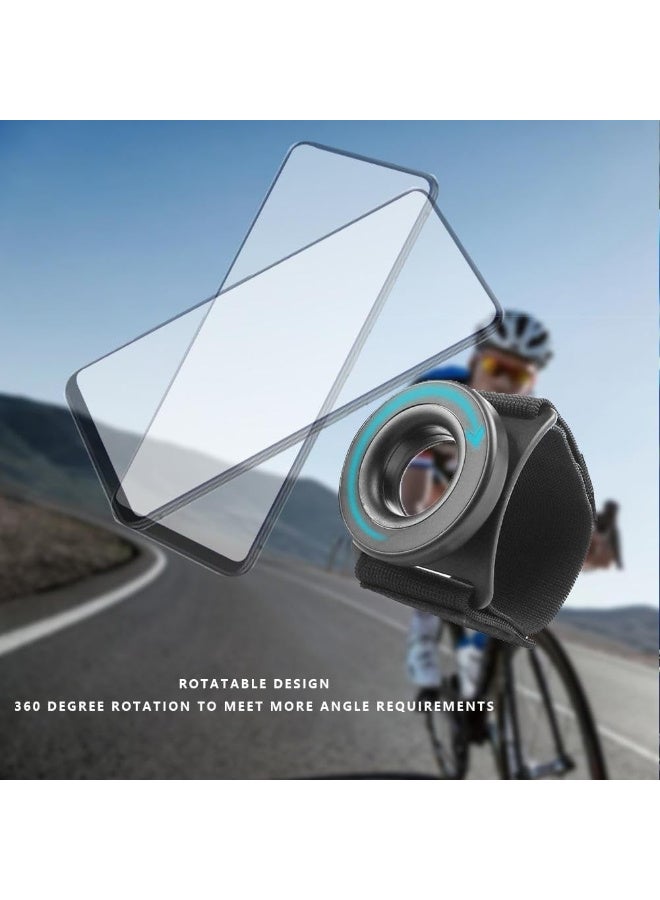 Running Phone Holder for iPhone, Magnetic Wrist Phone Holder, Armband Cell Phone Holder, Magnetic Phone Holder, Compatible with iPhone 16 15 14 13 12 Pro Max Plus Mini - Image 2