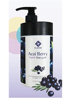 Elabore Acai Berry Super Hair Pack 33.80Fl.Oz/ 1000Ml 