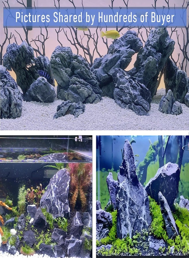 TankMatDecor 10lLBS Aquarium Rocks Seiryu Stone Natural Hardscape Stone for DIY Aquariums, Fish Tanks, Bonsai, Terrariums, Paludarium Amphibian Enclosures (10Lb (3-8 inch), Seiryu Stone) - Image 4