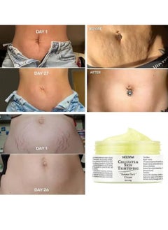 MOOYAM 120g Cellulite and Skin Tightening Cream Stretch Mark Removal Belly Firming Maximum Slim Intense Gel Cream Heat Activated Skin Tightening Cream for Body Reduces the Appearance of Cellulite  - Image 5