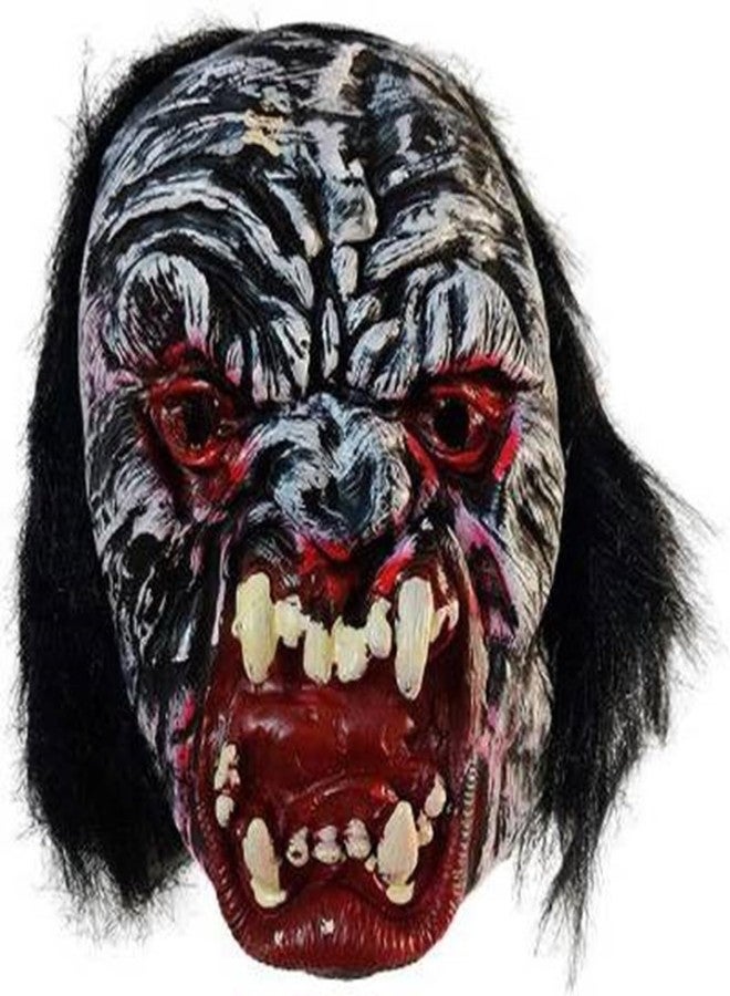 FAVELA Rubber Latex Funny Scary Horror Full Face Mask for Costume Prank Party Halloween Holi Function Drama. (Random) (Pack of 1) - Image 4