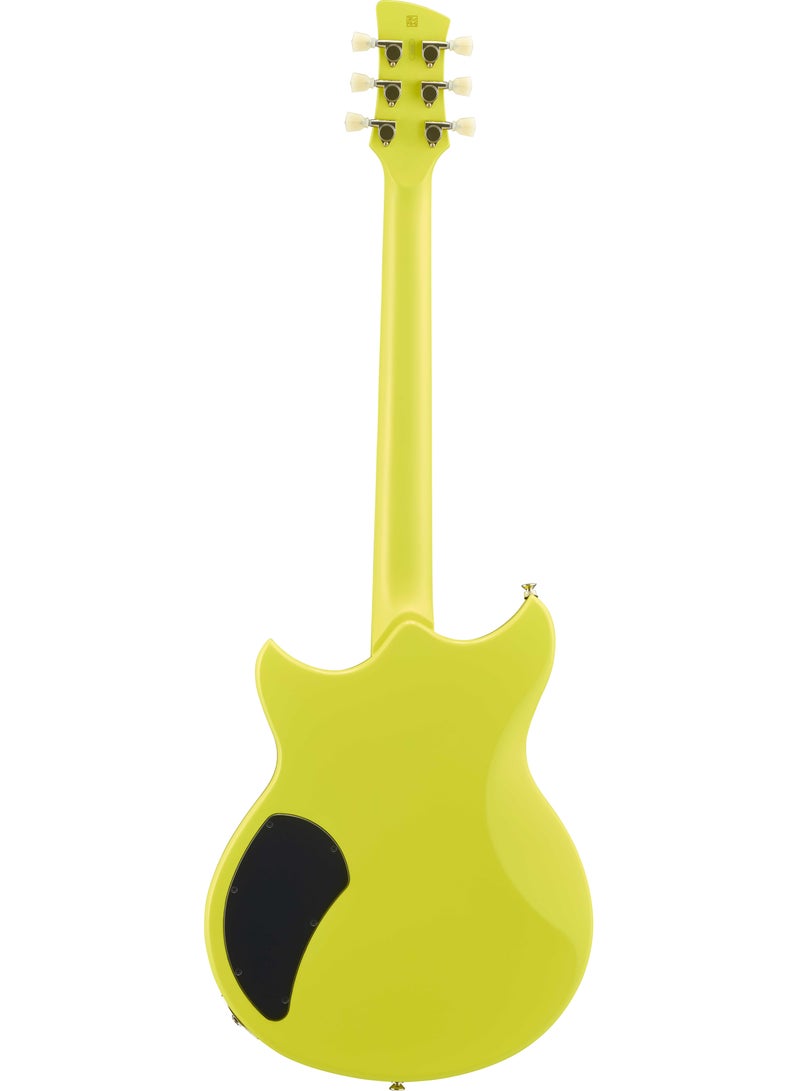 Yamaha Revstar Element RSE20 Electric Guitar Neon Yellow - Image 3