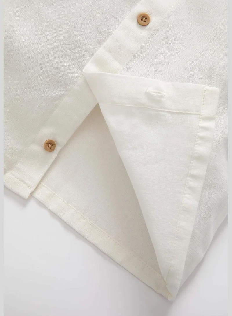 ديفاكتو 2 Pack BabyBoy Regular Fit Shirt Neck Short Sleeve Woven Set