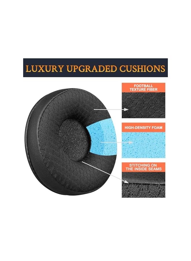 erorex 60Mm Ear Pads Replacement For Plantronics Hw510 Hw520 Audio 310 345 476 628 Earpads For Poly Blackwire C210 C220 C3200 C3210 C3220 C3225 Cushions With Durable Mesh Fabric Comfort Foam  - Image 3