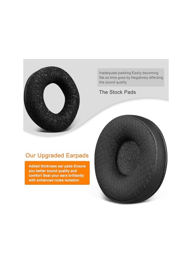 erorex 60Mm Ear Pads Replacement For Plantronics Hw510 Hw520 Audio 310 345 476 628 Earpads For Poly Blackwire C210 C220 C3200 C3210 C3220 C3225 Cushions With Durable Mesh Fabric Comfort Foam  - Image 5