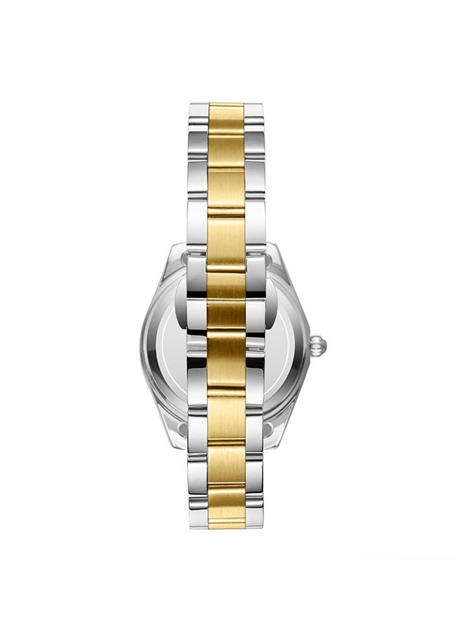 KENNETH SCOTT Kenneth Scott K23546-TBTG Women Analog Display Watch & Solid Stainless Steel Strap Two Tone Gold  - Image 3