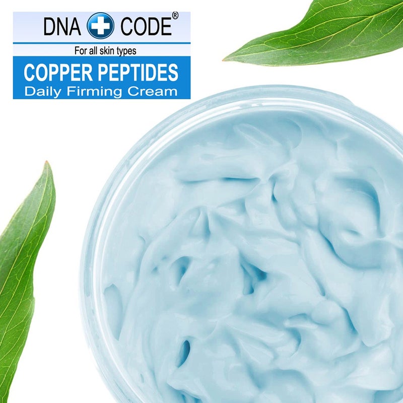 DNA CODE Skin Care Magic Firming Cream-Copper Peptides Daily Firming Cream-Argireline, Matrixyl 3000, SNAP-8, Pentapeptide-18 (Leuphasyl), SYN-AKE, Copper Peptide,Syn-Coll, Syn-Tacks - Image 3