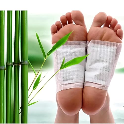 Jig-Tik Premium Detox Foot Patches, Cleansing Toxin Remover Foot Pads, Detoxify Stress Relief Sleep Patch For Detoxification, For Men & Women(1 Boxes = 10 Patches)(Pack Of 1) - Image 1
