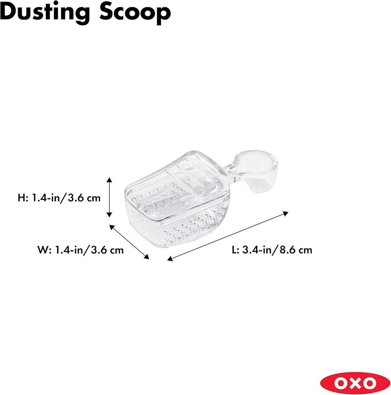 OXO All choice modern design New Good Grips Pop Container Dusting Scoop Simplified versatile design - Image 3