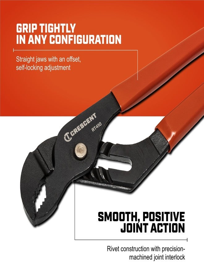 Crescent 10" V-Jaw Dipped Handle Tongue and Groove Pliers - RT410CVN-05 - Image 3