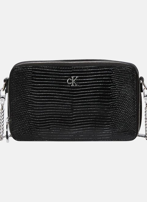 Chain Detailed Crossbody Bag
