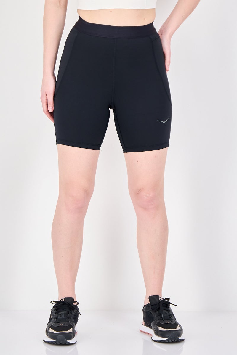 Hoka Women 6 Inseam Sportswear Fit Training Shorts, Black - Image 1