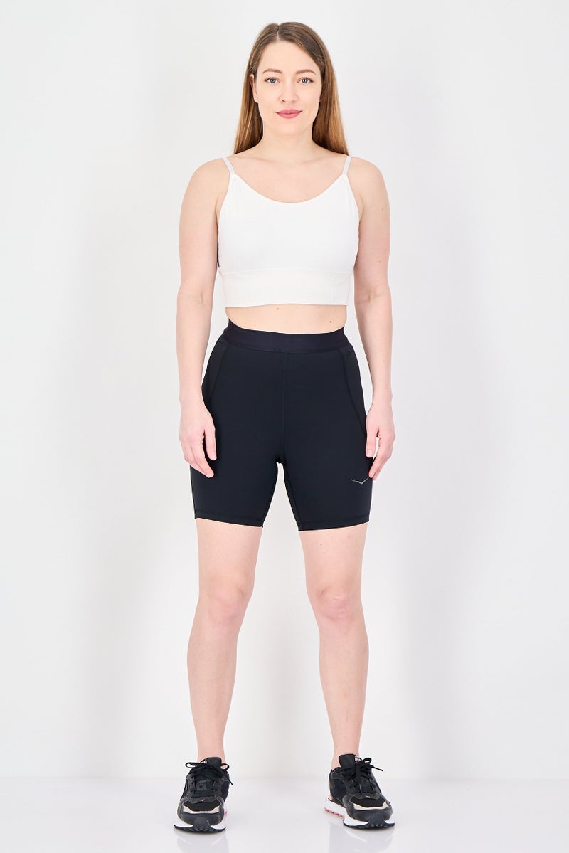 Hoka Women 6 Inseam Sportswear Fit Training Shorts, Black - Image 4
