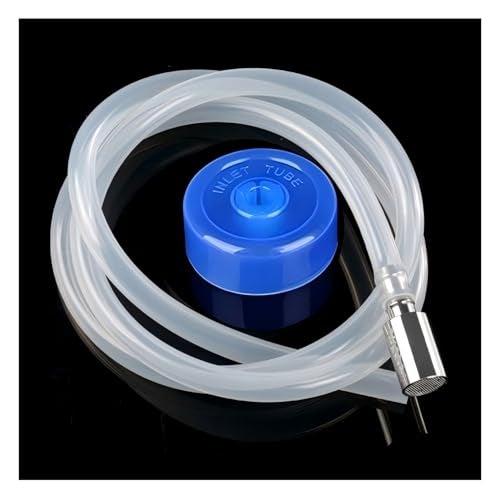 DWGEPT Food Grade Silicone Water Pump Hose and Weight Block Set for 5 Gallon Water Bottle Pump,Rubber Pipe Hose Tube Replacement for Charging Automatic Drinking Water Pump and Desk Water Dispenser (Ft 5) - Image 1