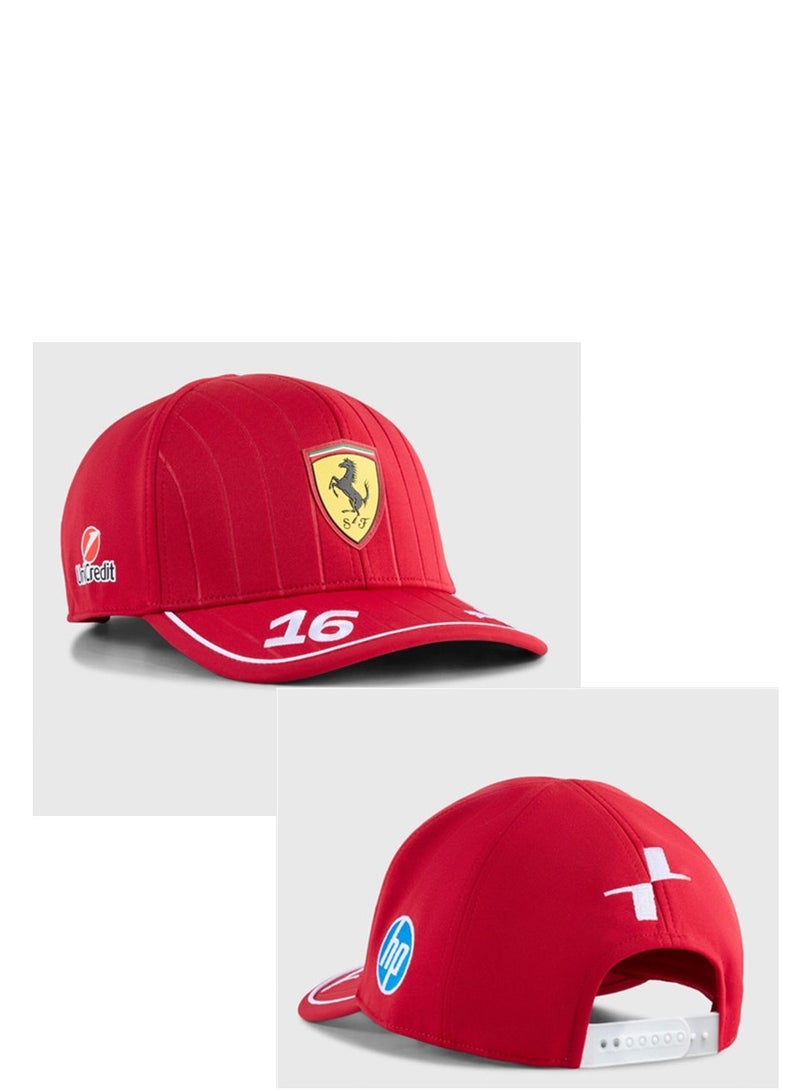 F1 Team No.16 Driver Multi - Sponsor Racing Cap