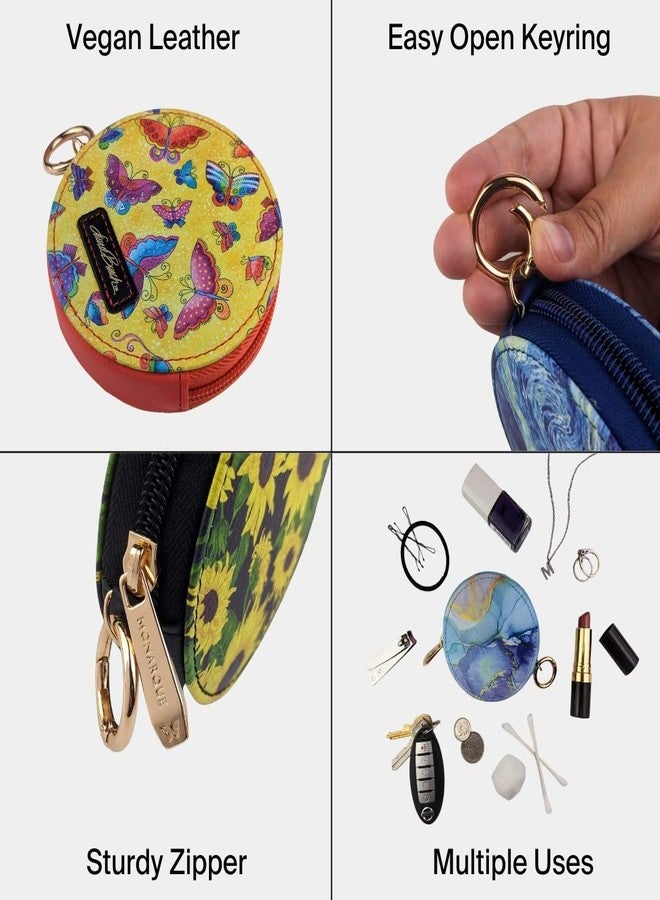 Monarque Round Zipper Case, Signature Artists (Mary Lake-Thompson Cats) - Image 2