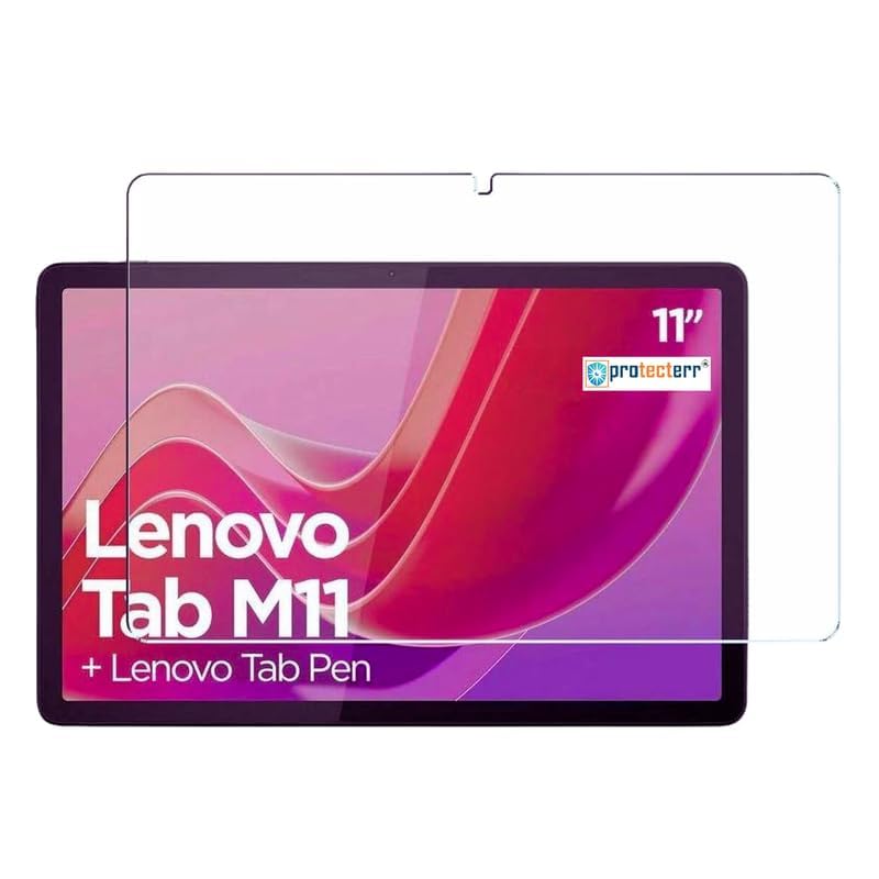 PROTECTERR 1 Pack | Screen Protector Guard for Lenovo Tab M11 11" inch - Ultra-Thin, HD Clear, 9H Hardness, Anti-Scratch, Bubble Free, Edge-to-Edge Easy Install (Not a Tempered Glass) - Image 1
