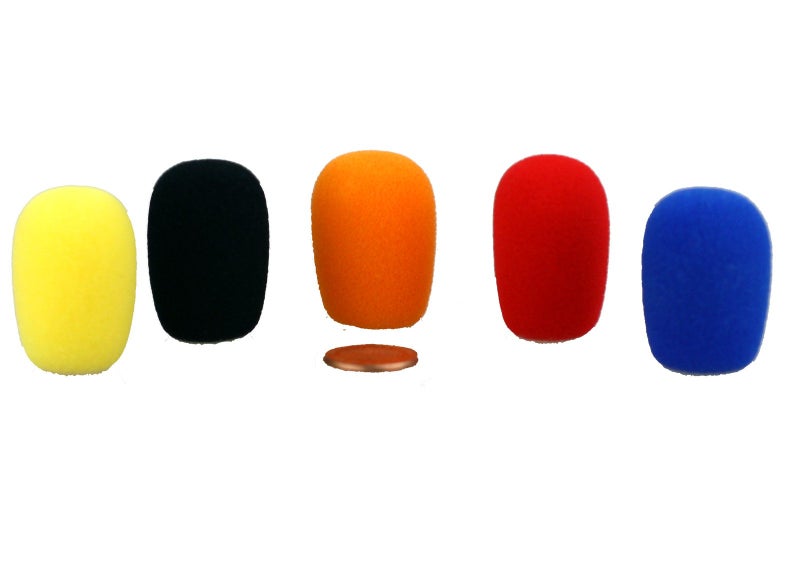 Hisonic غطاء ميكروفون هيسونيك LPWS5P لسماعة الرأس / الميكروفون اللاسلكي، عبوة 5 قطع - Image 1