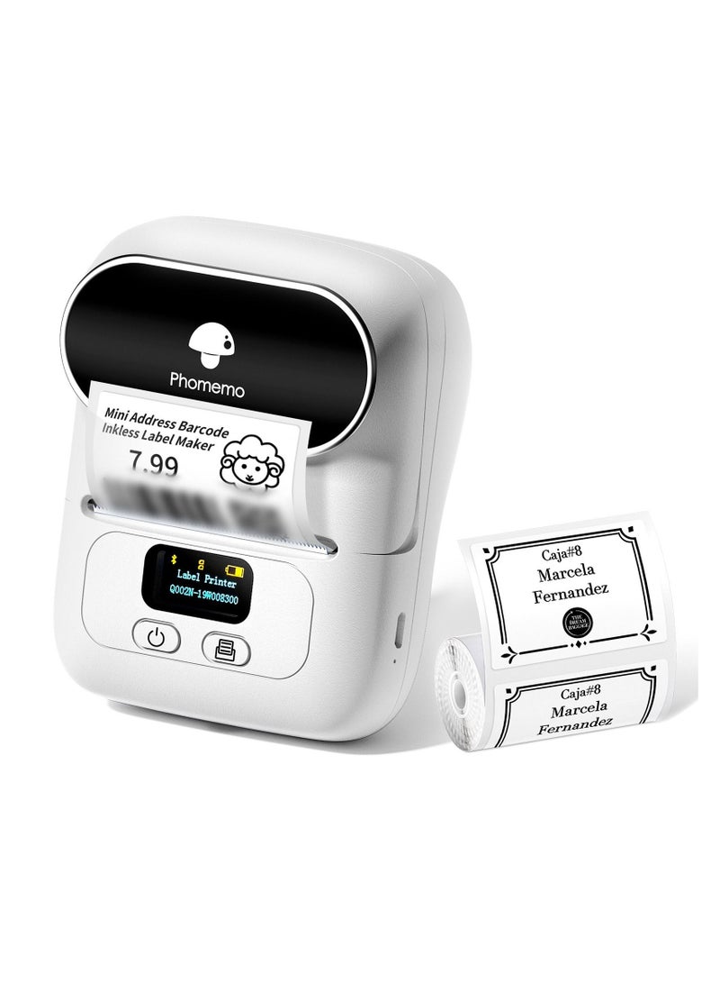 phomemo Portable Bluetooth Thermal Mini Label Maker Compatible with Android iOS System - Image 1