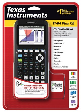 Texas Instruments TI-84 Plus CE Graphing Calculator, Black - pzsku/Z6D2063F3FCE1AB3F0C93Z/45/1749372166/947af926-fbb4-4b02-a1ef-5beac7f3051a