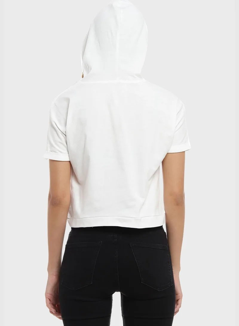 Campus Sutra Round Neck Blouse