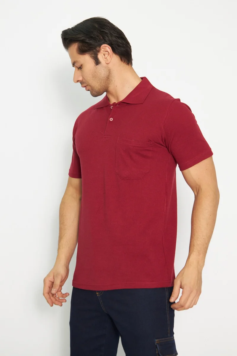 Orange Safety Short Sleeve Polo Shirt
