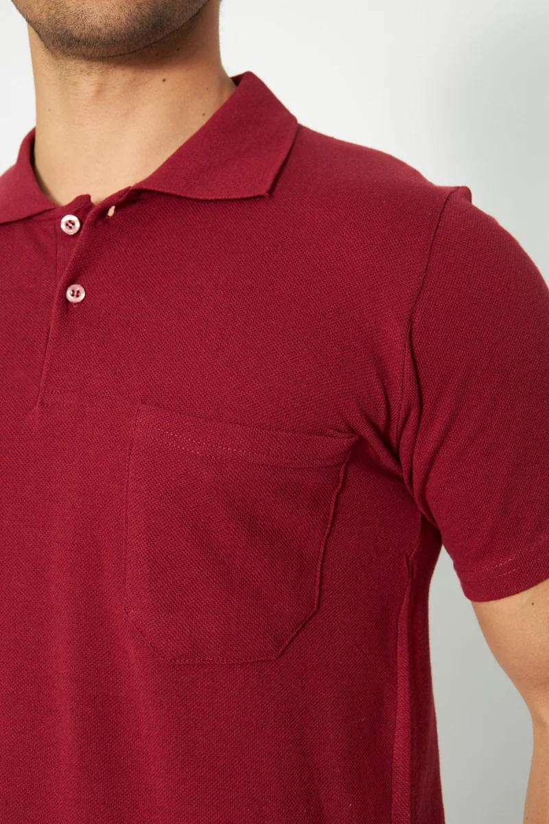 Orange Safety Short Sleeve Polo Shirt