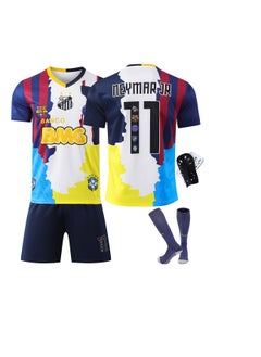 Taiahiro New type of retro football set for children and adults, breathable quick-drying sweatshirts, competition and training suits  - Image 1