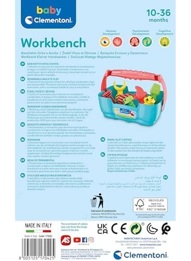 كلمينتوني ألعاب التعلم والأنشطة من وورك بانش للأطفال من عمر 10 أشهر - Image 3