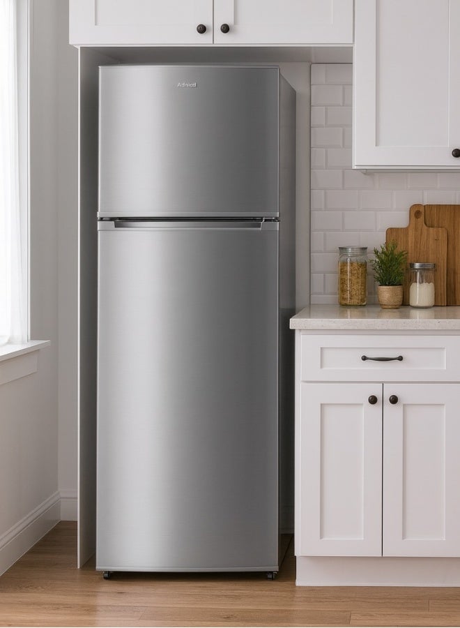 Admiral 326L Gross - 251L Net Capacity, Double Door Top Mount Refrigerator, Recessed Handle, Electronic Control, No Frost , Multi Flow ADTM35MSP Inox - Image 2