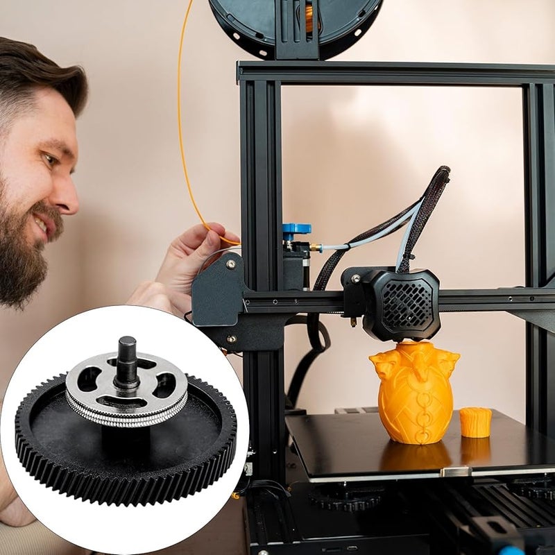 ترس طابعة فولاذي عالي الجودة للمختبر H2D بتصميم عمود متكامل لتركيب سهل - Image 3