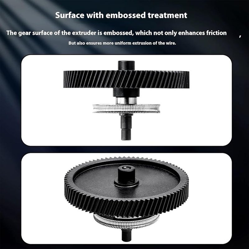 ترس طابعة فولاذي عالي الجودة للمختبر H2D بتصميم عمود متكامل لتركيب سهل - Image 5