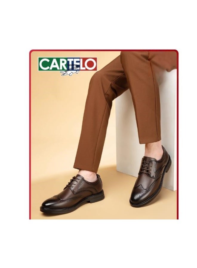 كارتيلو حذاء جلد بروج جديد مع اتجاه عصري قديم - Image 4