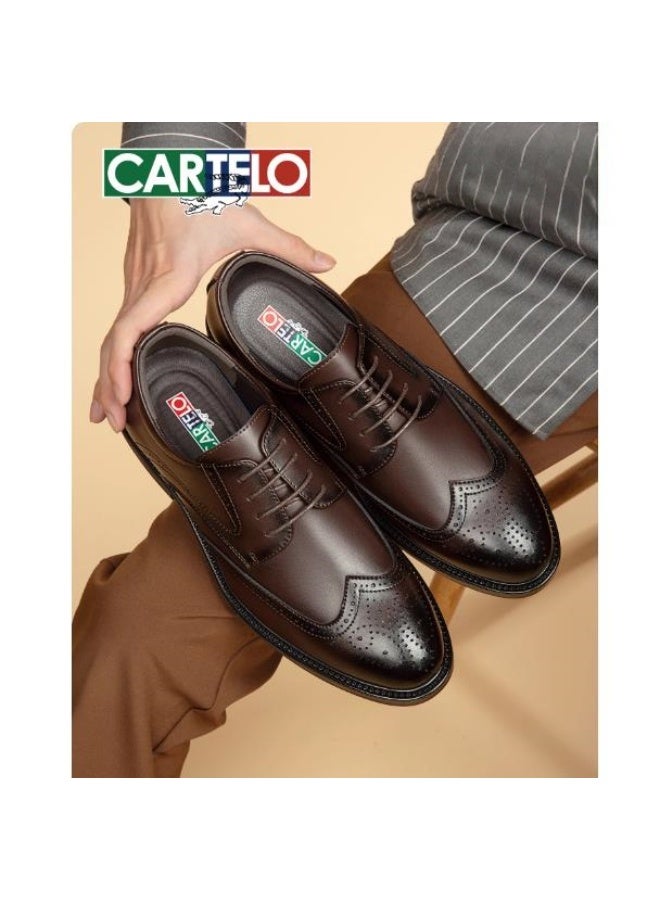 كارتيلو حذاء جلد بروج جديد مع اتجاه عصري قديم - Image 5