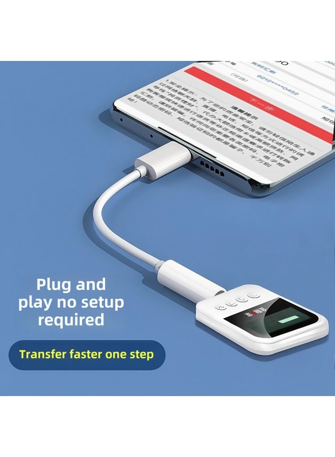 Suitable For Huawei Apple 3.5 Audio Adapter Samsung Typec Headset Adapter U Shield Online Banking Adapter-Color:Type-c Digital Chip  - Image 3