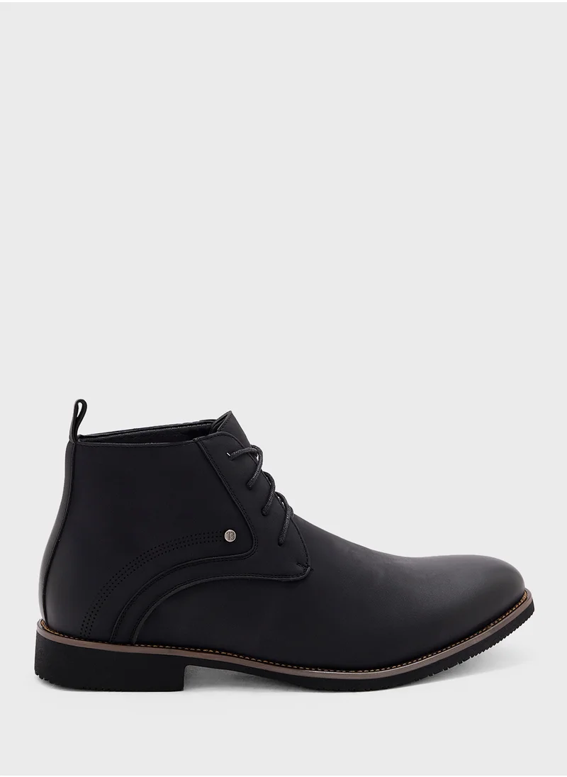 روبرت وود Casual Lace Up Boots