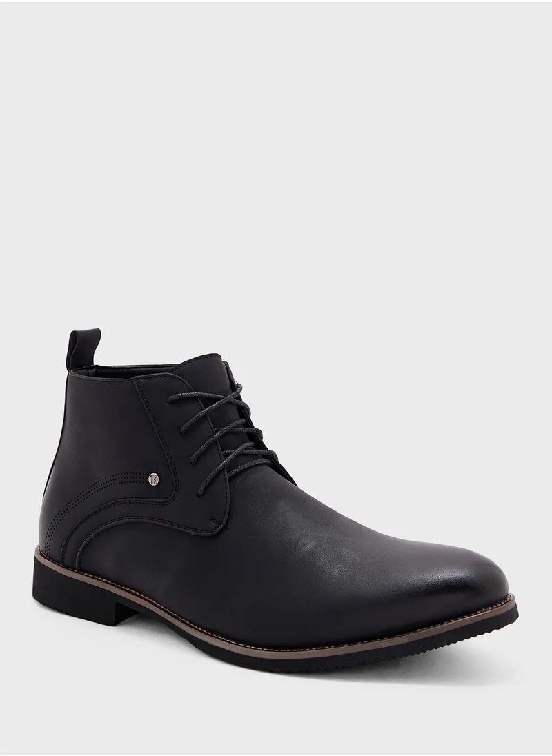 Robert Wood Casual Lace Up Boots