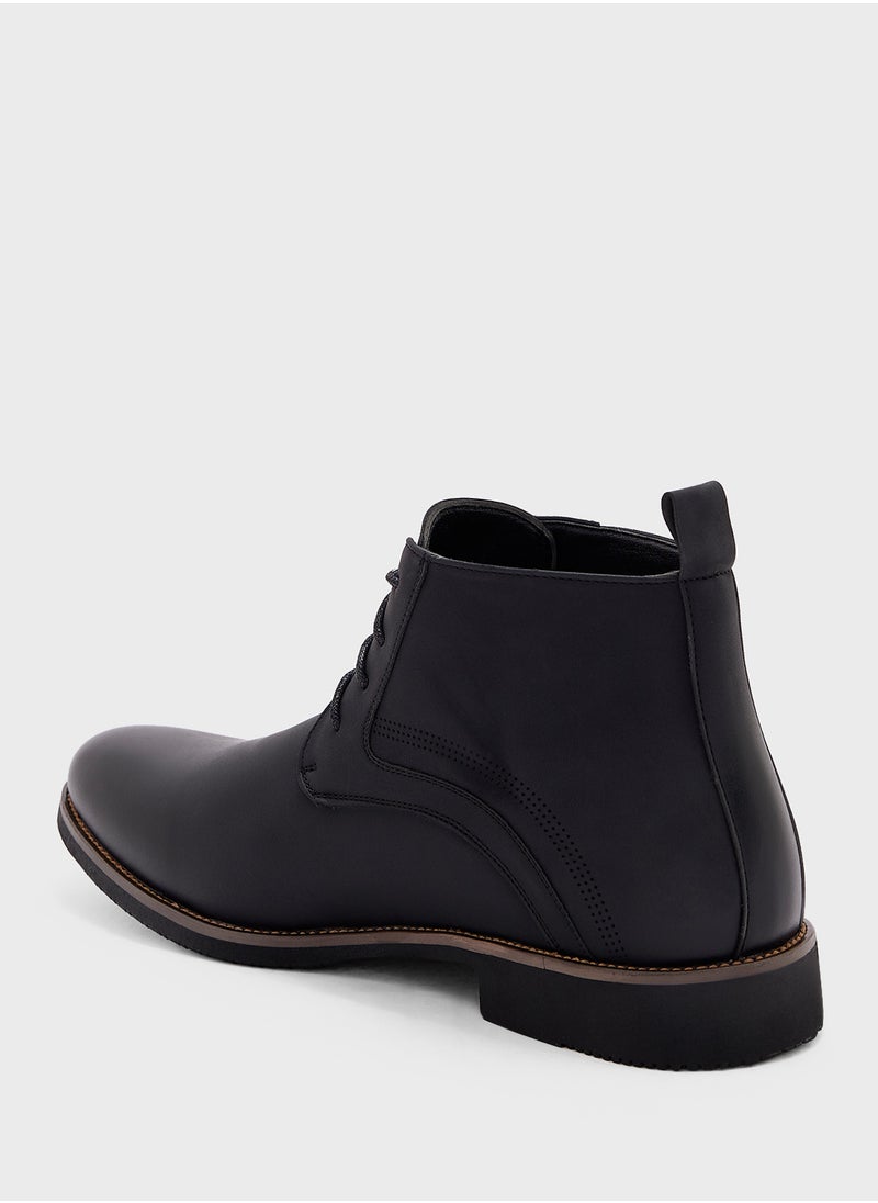 Robert Wood Casual Lace Up Boots  - Image 3
