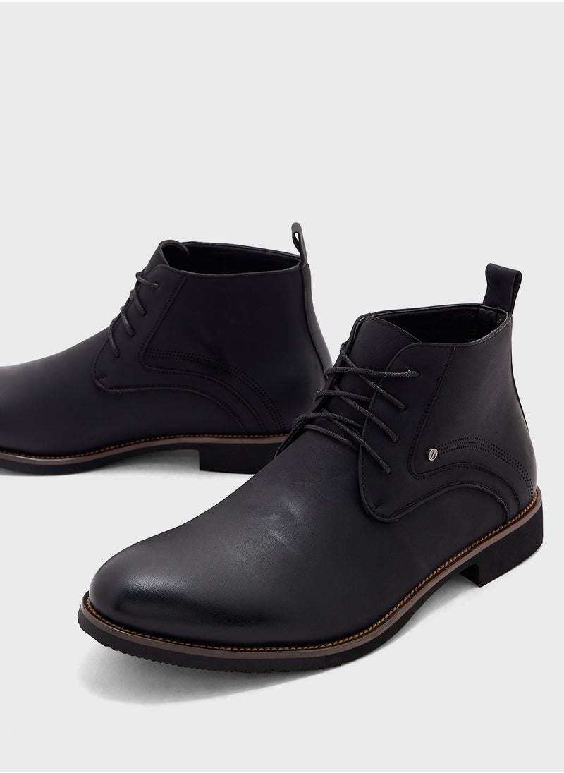 Robert Wood Casual Lace Up Boots  - Image 4